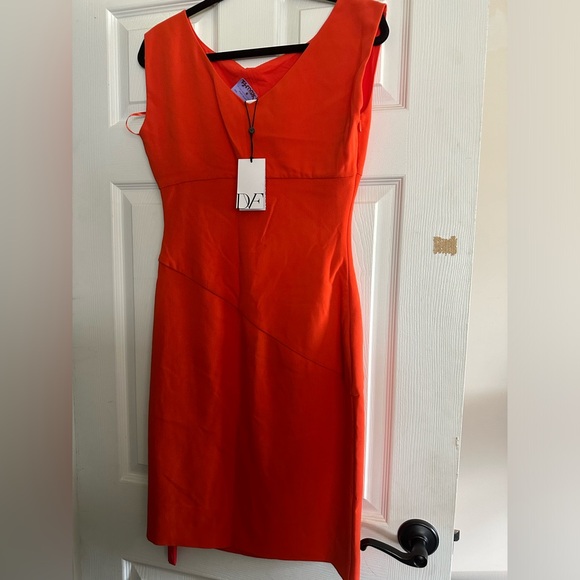 Diane Von Furstenberg Dresses & Skirts - Never Worn Beautiful Orange Dress